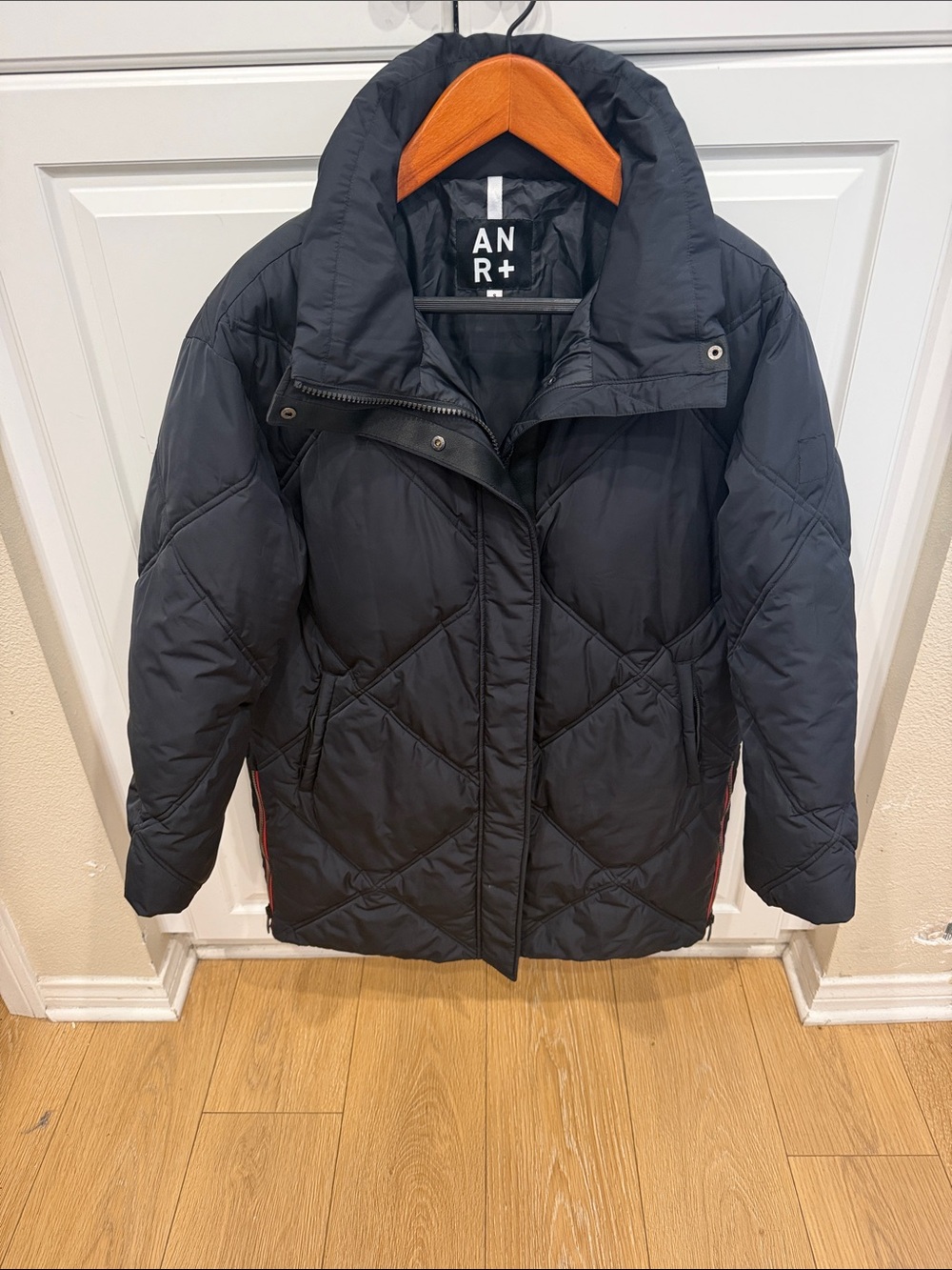 Alp N Rock Black Quilted Puffer Coat
